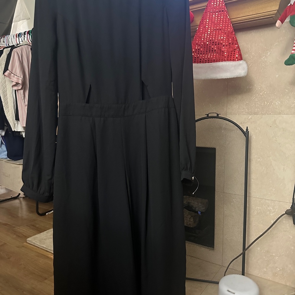 Forever 21 Classic Black Long Sleeve Dress